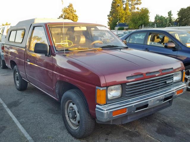 JN6ND11S2HW046774 - 1987 NISSAN D21 SHORT RED photo 1