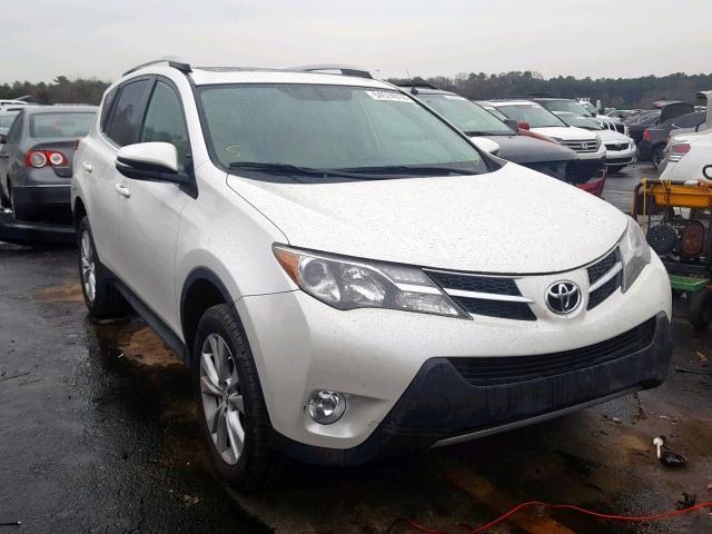 2T3YFREVXDW024852 - 2013 TOYOTA RAV4 LIMIT WHITE photo 1