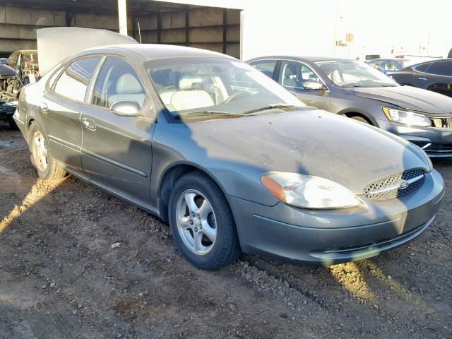 1FAFP55U82G249936 - 2002 FORD TAURUS SES GREEN photo 1