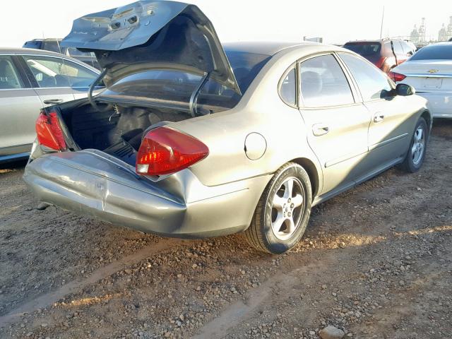 1FAFP55U82G249936 - 2002 FORD TAURUS SES GREEN photo 4