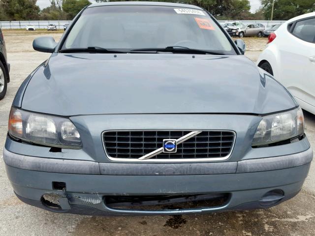 YV1RS58DX22135297 - 2002 VOLVO S60 2.4T GREEN photo 9