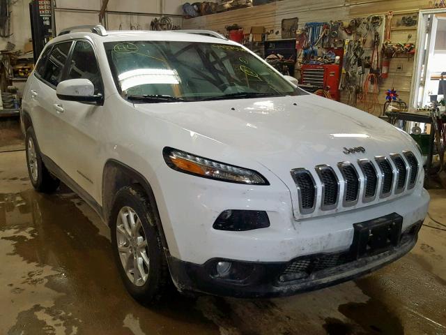 1C4PJMCB3HW537602 - 2017 JEEP CHEROKEE L WHITE photo 1