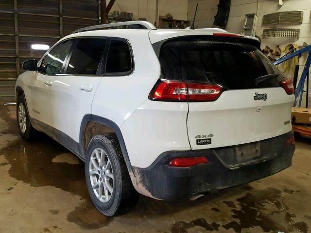 1C4PJMCB3HW537602 - 2017 JEEP CHEROKEE L WHITE photo 3