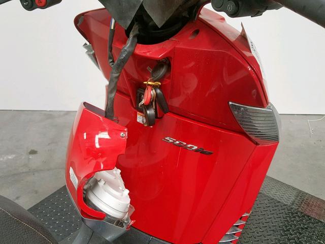 ZD4VRC0048S000293 - 2008 APRILIA SCARABEO 5 RED photo 15