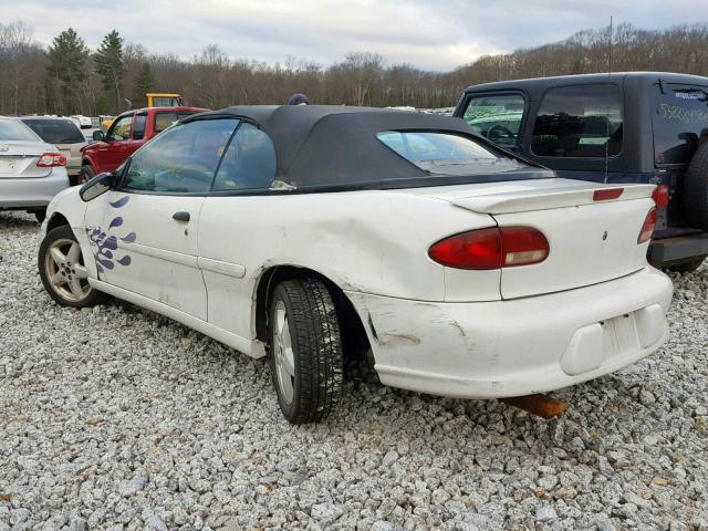 4G1JF32T3XB906225 - 1999 CHEVROLET CAVALIER Z WHITE photo 3