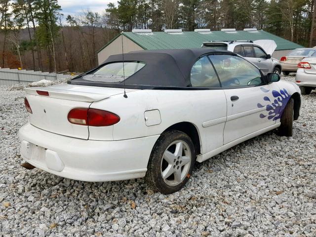 4G1JF32T3XB906225 - 1999 CHEVROLET CAVALIER Z WHITE photo 4