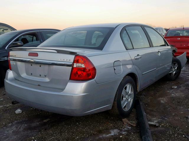 1G1ZT52895F297409 - 2005 CHEVROLET MALIBU LS 灰色 照片 4