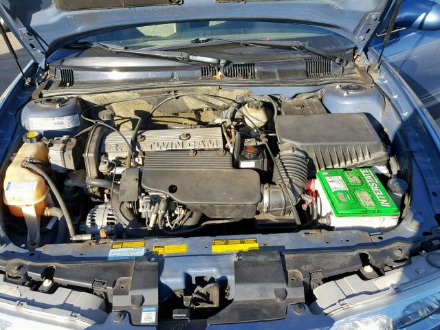 1G3NL52T1XC374112 - 1999 OLDSMOBILE ALERO GL BLUE photo 7