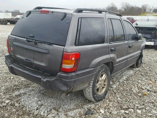 1J4GW48S43C612452 - 2003 JEEP GRAND CHER GRAY photo 4