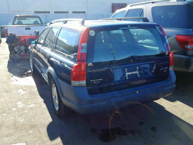 YV1SZ59H941128977 - 2004 VOLVO XC70 BLUE photo 3