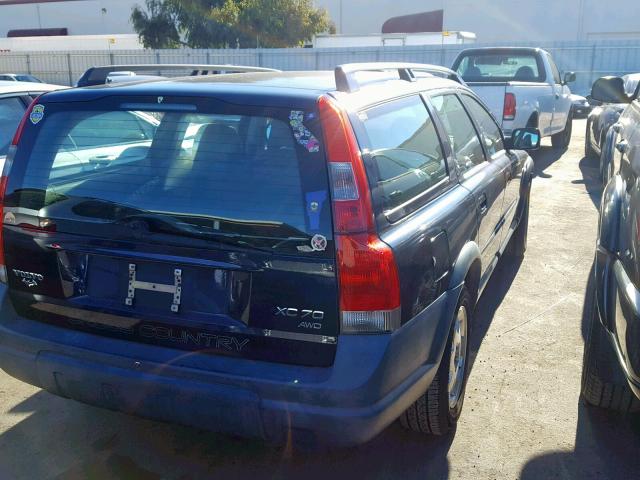 YV1SZ59H941128977 - 2004 VOLVO XC70 BLUE photo 4