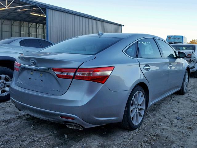4T1BK1EB2FU171087 - 2015 TOYOTA AVALON XLE SILVER photo 4