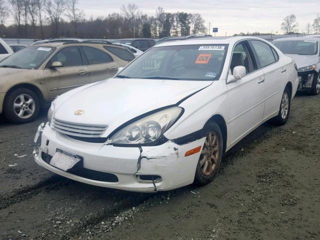 JTHBF30G136002586 - 2003 LEXUS ES 300 WHITE photo 2