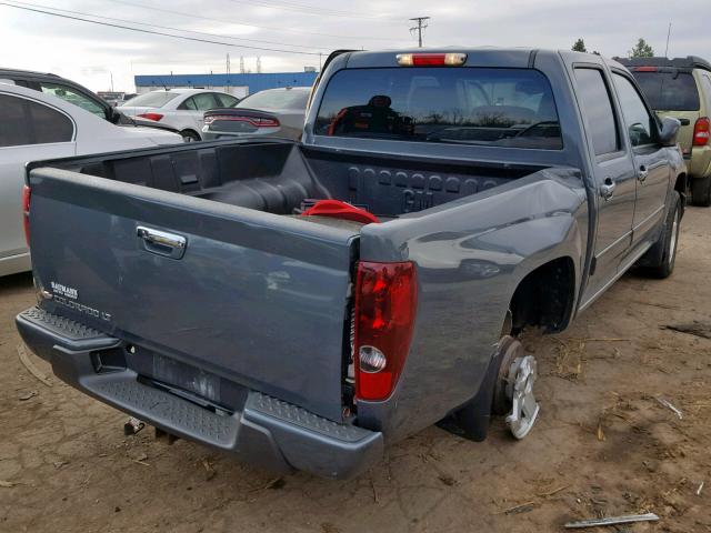 1GCDSCF98C8126809 - 2012 CHEVROLET COLORADO L GRAY photo 4