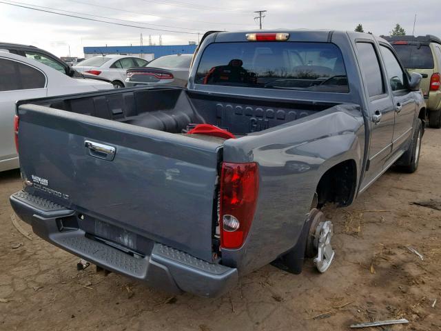 1GCDSCF98C8126809 - 2012 CHEVROLET COLORADO L GRAY photo 4