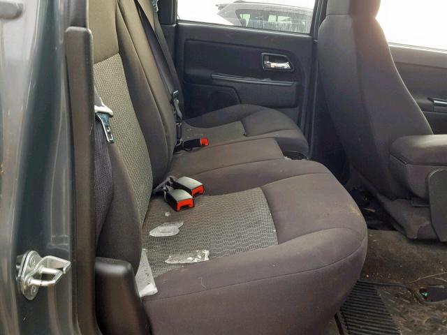 1GCDSCF98C8126809 - 2012 CHEVROLET COLORADO L GRAY photo 9