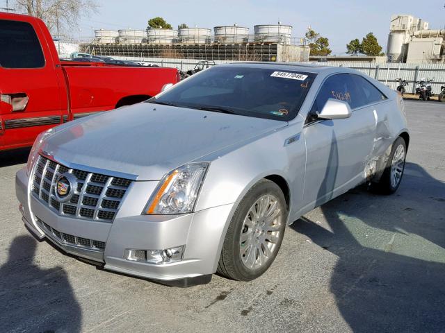 1G6DS1E32D0108262 - 2013 CADILLAC CTS PREMIU SILVER photo 2