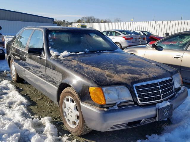 WDBGA43E8PA108007 - 1993 MERCEDES-BENZ 400 SEL BLACK photo 1