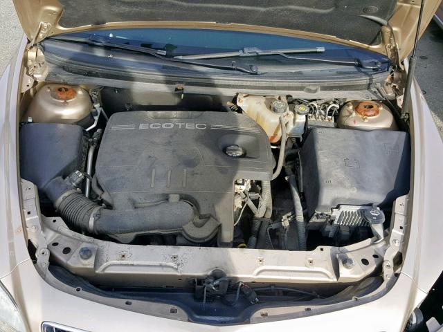 1G1ZH57B08F249355 - 2008 CHEVROLET MALIBU 1LT 棕色 照片 7