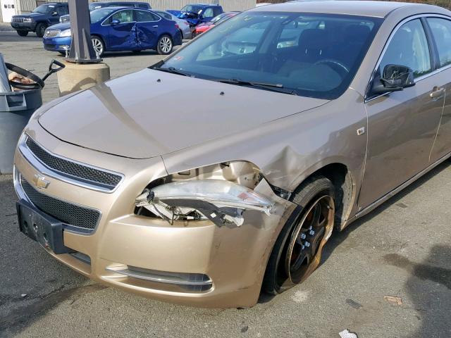 1G1ZH57B08F249355 - 2008 CHEVROLET MALIBU 1LT 棕色 照片 9