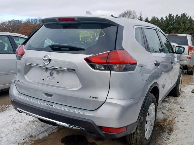 5N1AT2MV6HC784610 - 2017 NISSAN ROGUE SV BEIGE photo 4