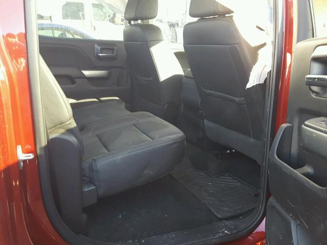 3GCPCREC8JG409731 - 2018 CHEVROLET SILVERADO MAROON photo 6