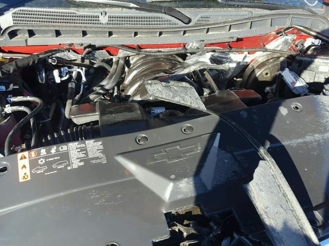 3GCPCREC8JG409731 - 2018 CHEVROLET SILVERADO MAROON photo 7