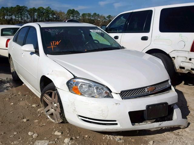 2G1WB5E35E1137282 - 2014 CHEVROLET IMPALA LIM WHITE photo 1