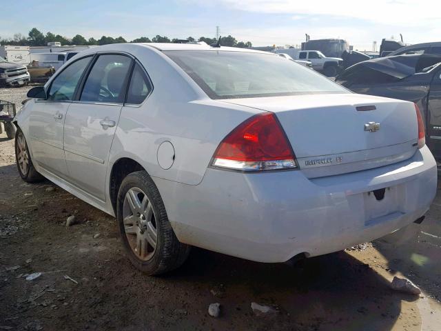 2G1WB5E35E1137282 - 2014 CHEVROLET IMPALA LIM WHITE photo 3