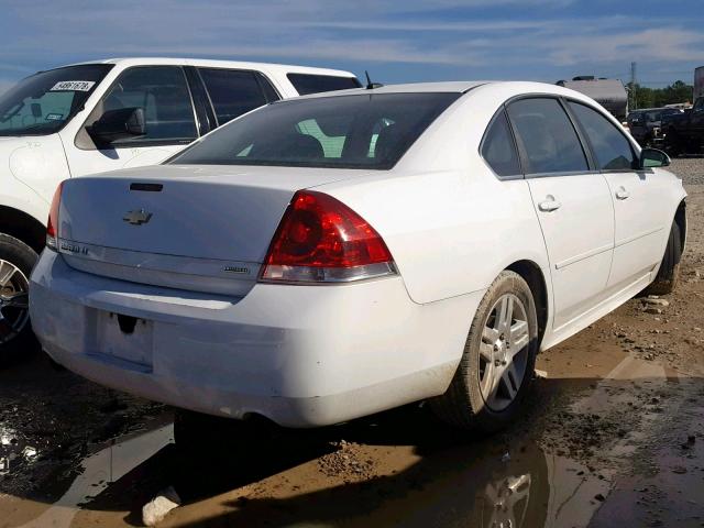 2G1WB5E35E1137282 - 2014 CHEVROLET IMPALA LIM WHITE photo 4