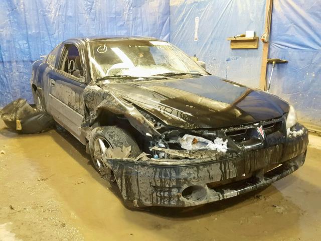 1G2NW12E2YM705992 - 2000 PONTIAC GRAND AM G BLACK photo 1