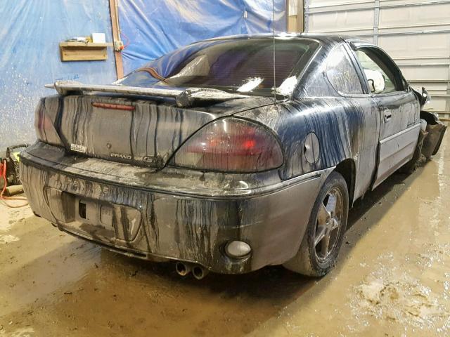 1G2NW12E2YM705992 - 2000 PONTIAC GRAND AM G BLACK photo 4