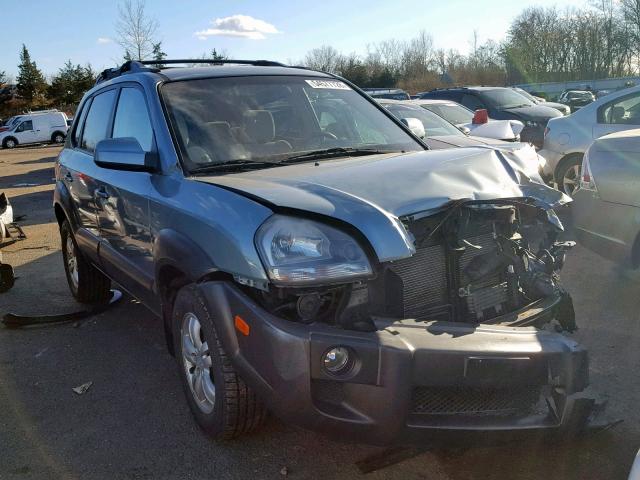 KM8JN12D87U573612 - 2007 HYUNDAI TUCSON SE BLUE photo 1