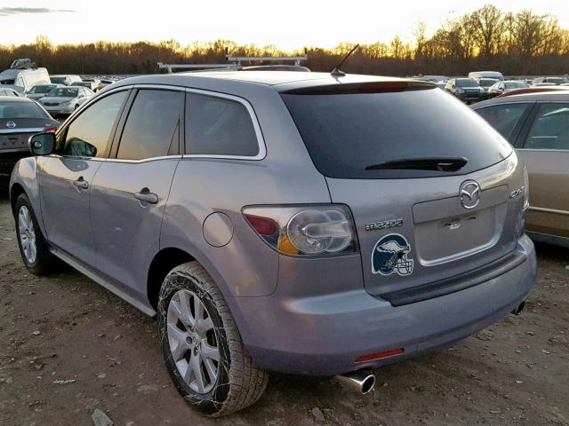 JM3ER29L780211445 - 2008 MAZDA CX-7 SILVER photo 3