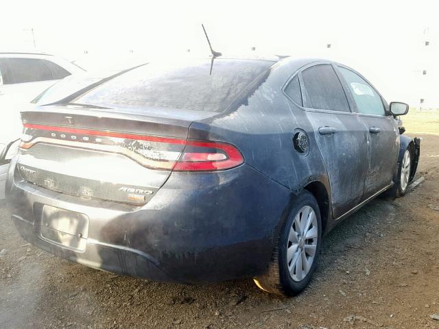 1C3CDFDH5ED867239 - 2014 DODGE DART SE AE BLACK photo 4