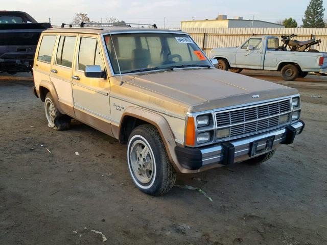 1JCMT7543JT076842 - 1988 JEEP WAGONEER L TWO TONE photo 1