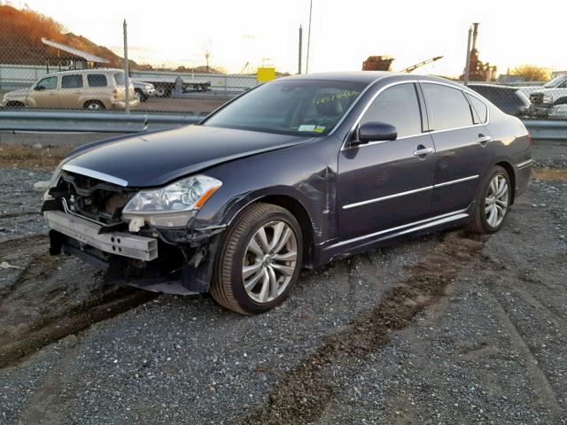 JNKAY01F68M655718 - 2008 INFINITI M35 BASE GRAY photo 2