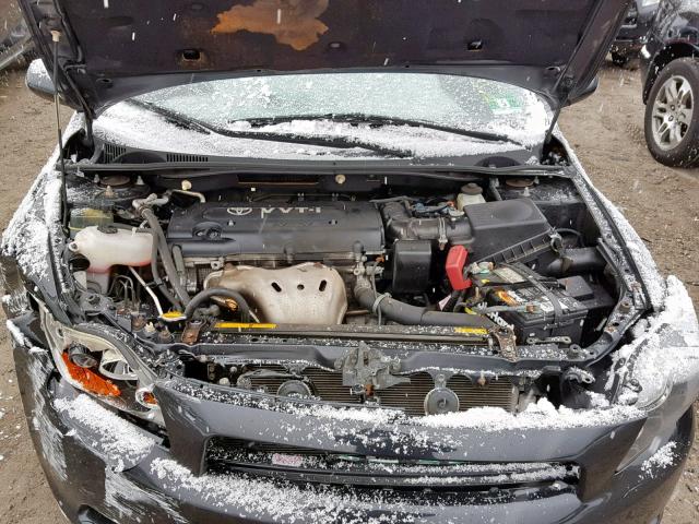 JTKDE3B76A0312266 - 2010 TOYOTA SCION TC შავი ფოტო 7