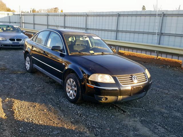 WVWPD63B33E404985 - 2003 VOLKSWAGEN PASSAT GLS BLACK photo 1