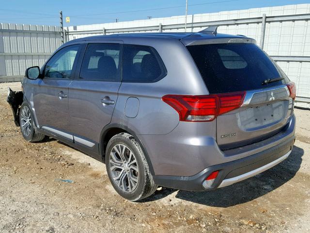 JA4AD2A36JZ006180 - 2018 MITSUBISHI OUTLANDER SILVER photo 3