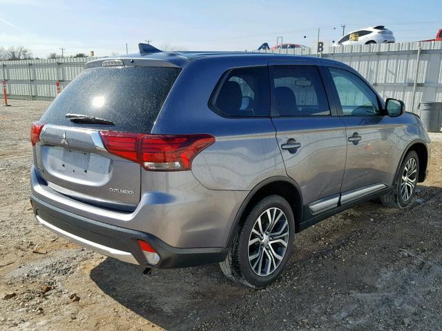 JA4AD2A36JZ006180 - 2018 MITSUBISHI OUTLANDER SILVER photo 4