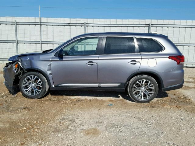 JA4AD2A36JZ006180 - 2018 MITSUBISHI OUTLANDER SILVER photo 9