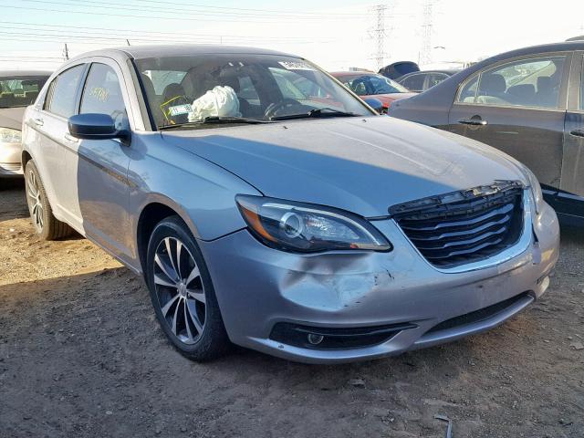 1C3CCBBG6DN700029 - 2013 CHRYSLER 200 TOURIN SILVER photo 1