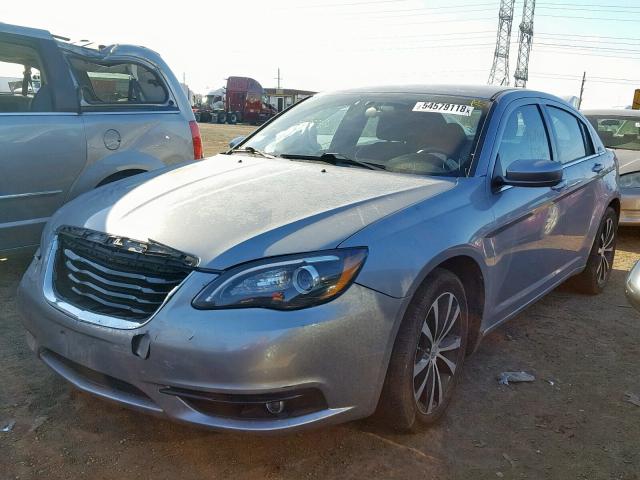 1C3CCBBG6DN700029 - 2013 CHRYSLER 200 TOURIN SILVER photo 2