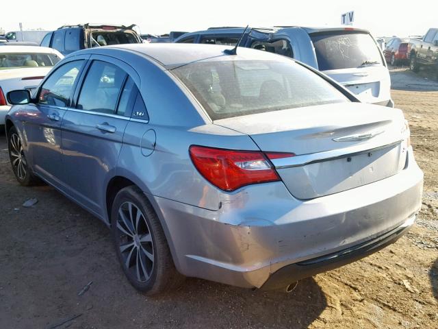 1C3CCBBG6DN700029 - 2013 CHRYSLER 200 TOURIN SILVER photo 3