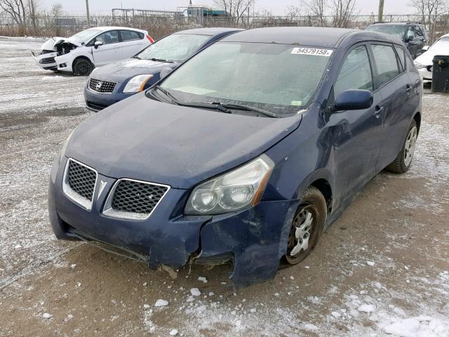 5Y2SL67859Z471858 - 2009 PONTIAC VIBE BLUE photo 2