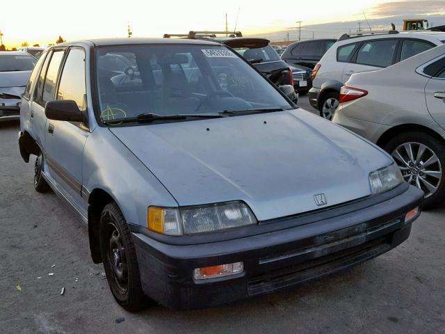 JHMEE2859LS011508 - 1990 HONDA CIVIC BLUE photo 1