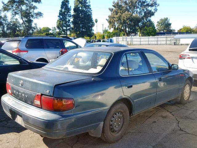 4T1BG12K2TU752543 - 1996 TOYOTA CAMRY DX GREEN photo 4