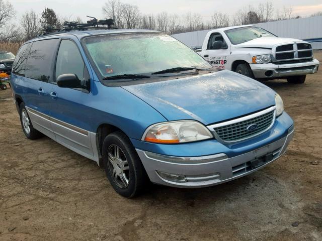 2FMZA53473BA61022 - 2003 FORD WINDSTAR S BLUE photo 1