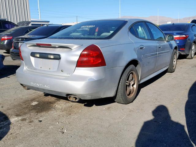 2G2WP522041369893 - 2004 PONTIAC GRAND PRIX SILVER photo 4